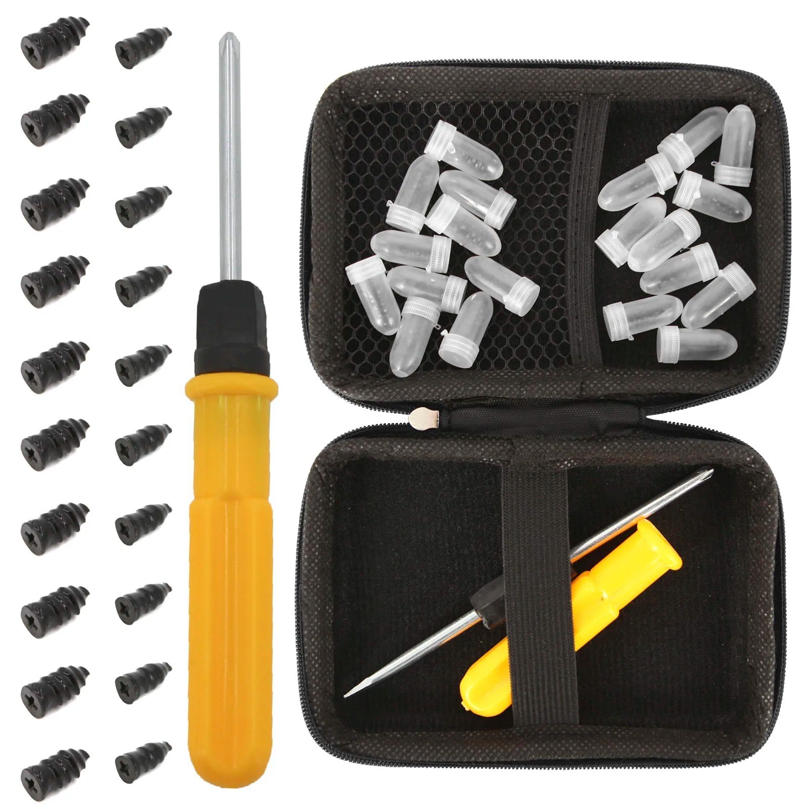 Kit di Riparazione Pneumatici Tubeless per Auto e Moto foto 5