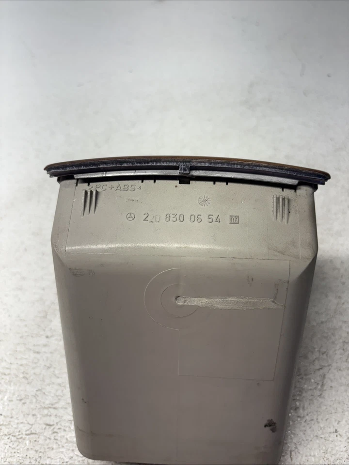 00-06 Mercedes W220 S500 consola central ventilación aire trasera 2208300654 OEM Foto 3 de 4