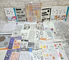 38 Clear Stamps  Metal Dies Lot Altnew Diamond Press Crafters Companion Gina K