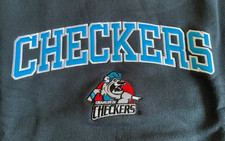 New - vintage ECHL  Charlotte Checkers sweatshirt Lee authentic apparel - large