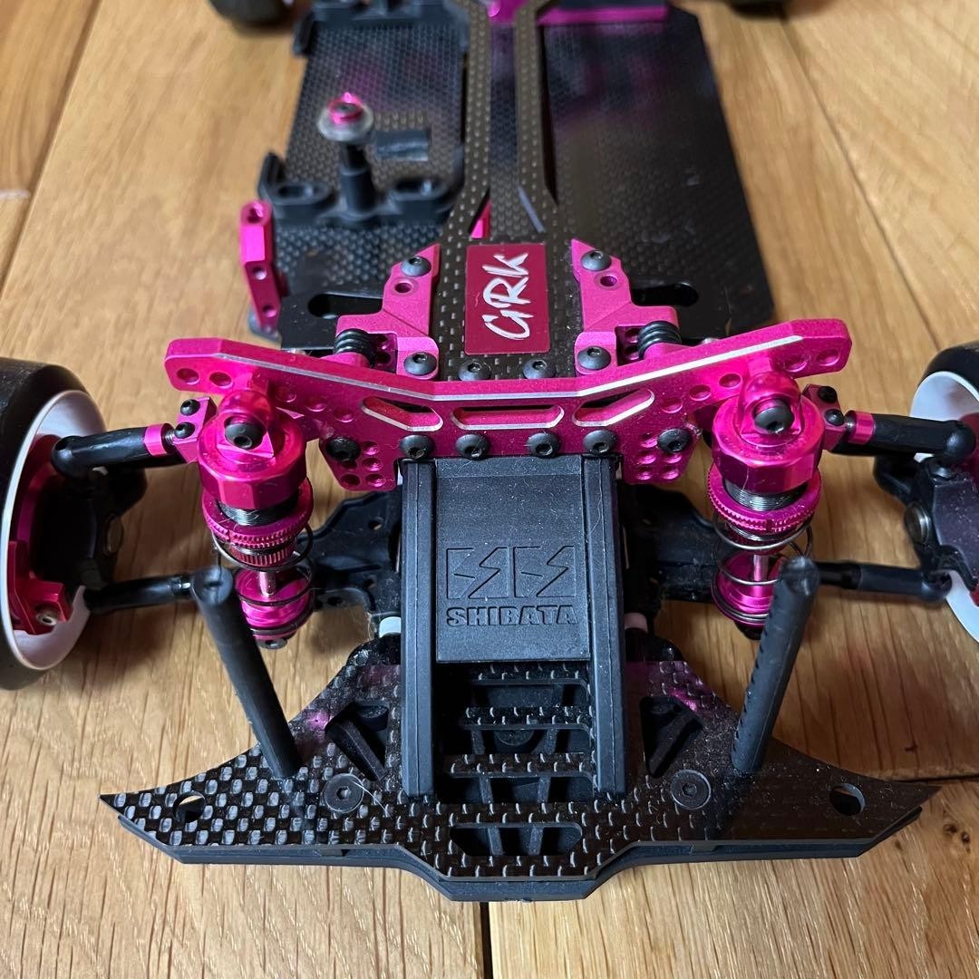 Shibata GRK GS2 EVO Modified GRK3 Pink Spec RC Car Chassis | eBay