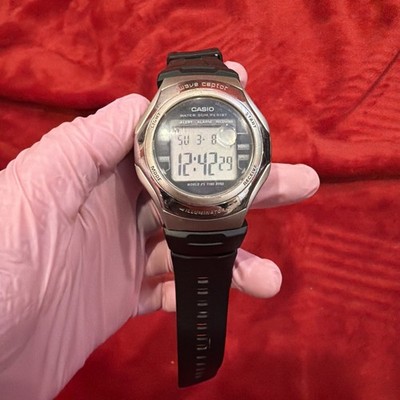 Rare Vintage Casio Wave Ceptor WV-56H (2587) Atomic Digital Watch
