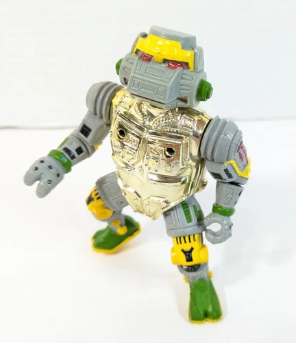 Vintage TMNT Metalhead Robot 1989 Playmates Teenage Mutant Ninja Turtles Figure