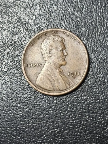 1911 D Lincoln Cent VF