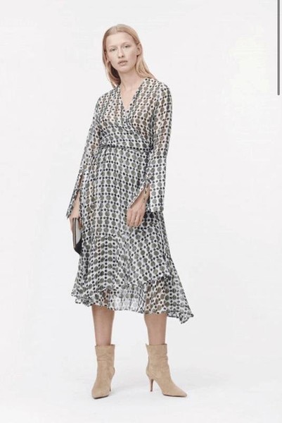 Women Munthe Dress Khaki Viscose S