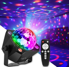 Christmas Disco Ball Party Lights Voice Controlled Strobe LED DJ Stage Lighting