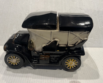 Vintage McCoy Porzellan-Keksdose Ford Model T, Mittel, Mehrfarbig