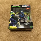 🔥🔥TMNT x G.I. Joe Snake Eyes Leo Action Figure Hasbro In Hand MIB🔥🔥