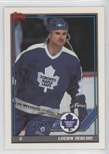 1991-92 Topps Lucien DeBlois #102 2u3
