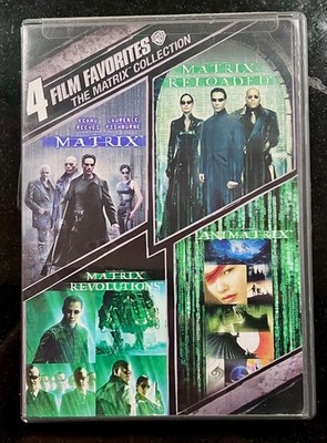 US-DVDs: The Matrix Collection (4 Filme, Region 1, Englisch, sehr gut)