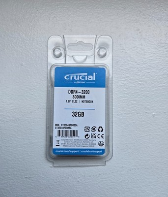 Crucial 32GB DDR4 SDRAM Memory (CT32G4SFD832A) for sale online | eBay