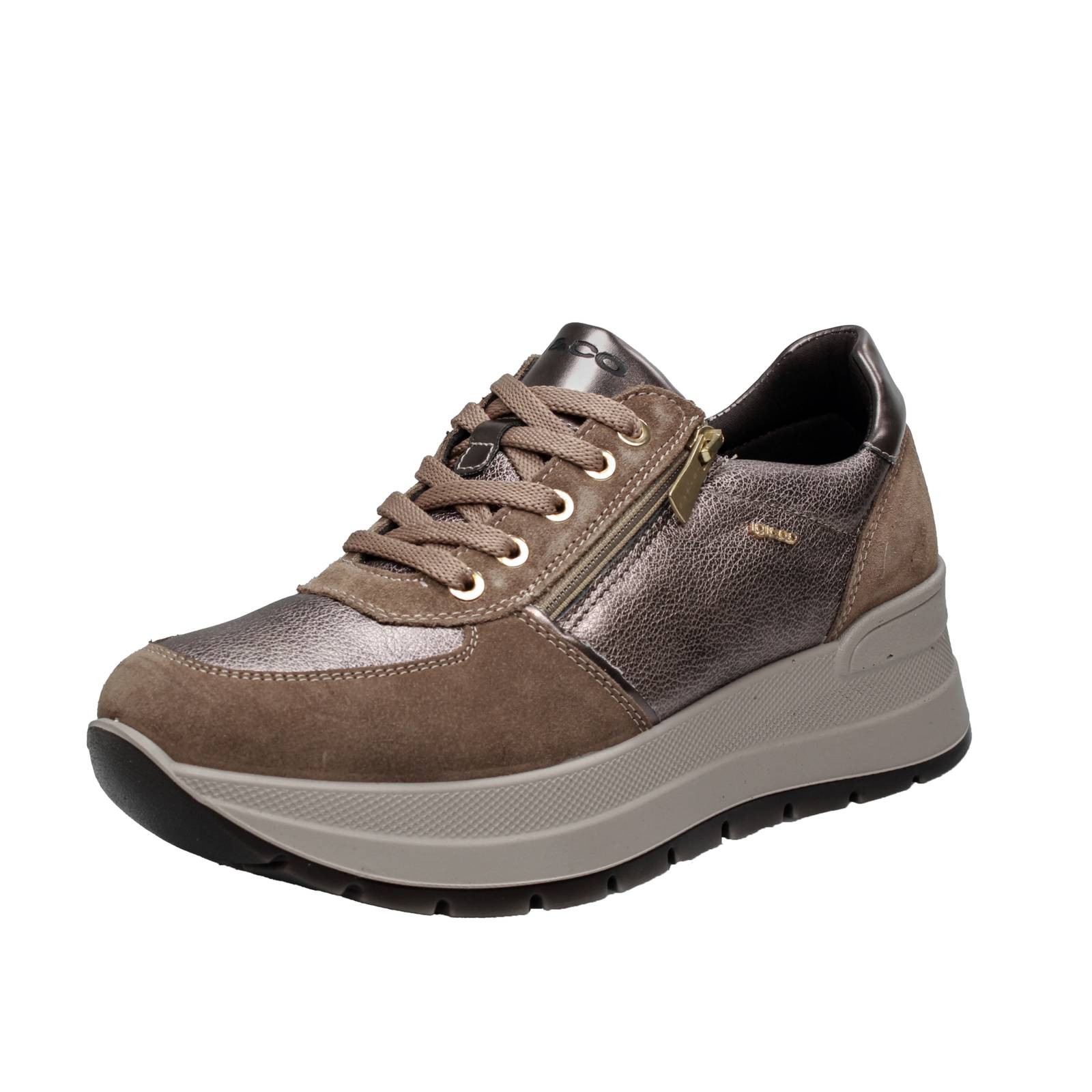 Igi - Co Kola - Leder Sneaker mit Sandreiverschluss - Gre 35 22cm Schuhe 15590₽