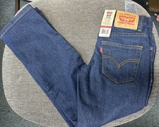 Boys Levis 511 slim Denim jeans 8 reg 24 x 25 NEW w/tags