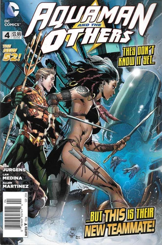 Aquaman and the Others #4 (Newsstand) VF/NM; DC | New 52 Dan Jurgens - we combin