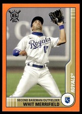2021 Topps Big League Orange Whit Merrifield Kansas City Royals #87 10677
