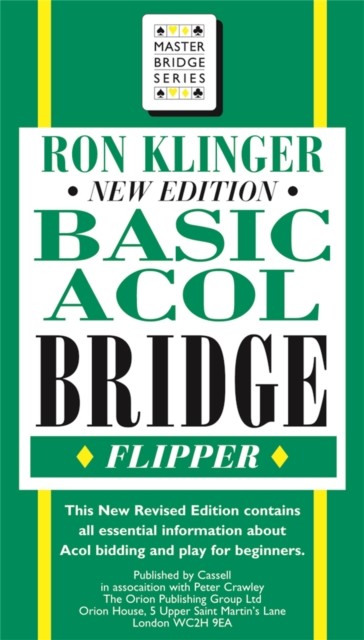 Basic Acol Bridge Flipper by Ron Klinger (Paperback Book)