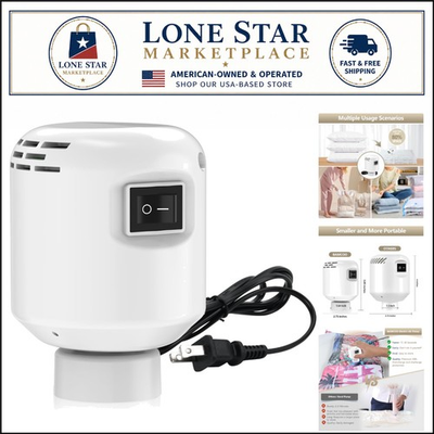 #ad Lightweight Electric Vacuum Pump for Efficient Travel Packing amp; Home Storage $18.39
