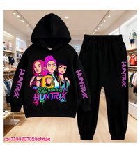 Kids Hoodie  Pants Set Autumn Winter Boys Girls