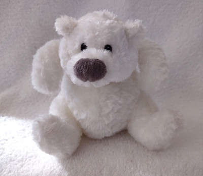 Plush Gund White Yuri Polar Bear 5 1/2'' Item 8708
