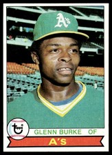 1979 Topps Glenn Burke Oakland Athletics #163