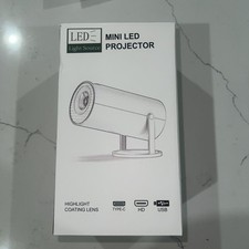 HY300 Mini SmartLed Projector with Wifi Bluetooth Connectivity Portable Wireless