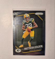 2025 Panini Prizm Football Base Matthew Golden RC #326 GB Packers NFL 