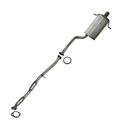 #ad #ad Stainless Steel Cat Back Exhaust System Kit fits: 2002 2005 Subaru Impreza 2.5L $290.81