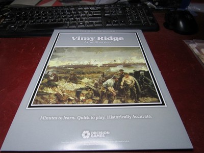 Decision Games: Folio Game Series: Vimy Ridge: Arras Diversion: Unpunched