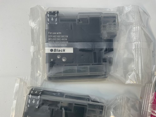 13 Brother Comp. Farbe Schwarz Tintenpatronen LC38/67 LC61/65 LC11/16 LC980/990 - Bild 7 von 10