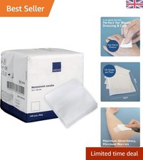 Soft Non-Stick Gauze Pads for Wounds - 100 Pack, Ideal for Home & Healthcare