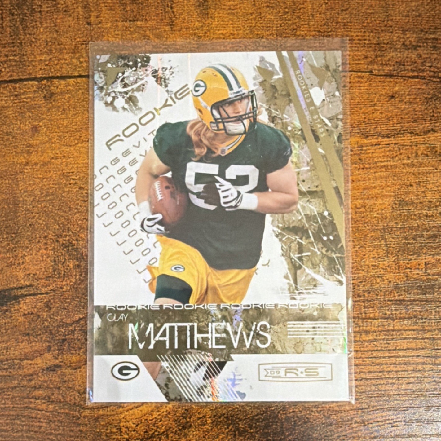 Clay Matthews Donruss Rookies & Stars #135 Retail Gold