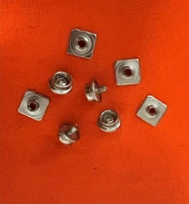 Riddell/Schutt Football Helmet Chinstrap Snaps with T-nuts *New*