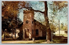 NE,, Bellevue, Presbyterian Church, First in Nebraska, Vintage Postcard