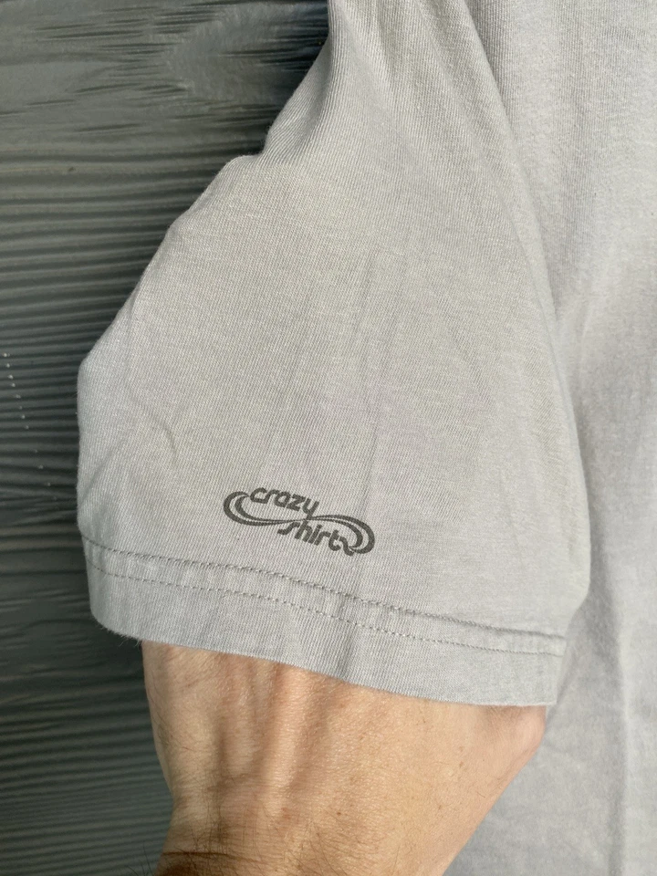 Vintage Crazy Shirt Hawaii Shirt Mens Large B Kliban Sumo Cat Fall Leaves Autumn - Image 4 of 4