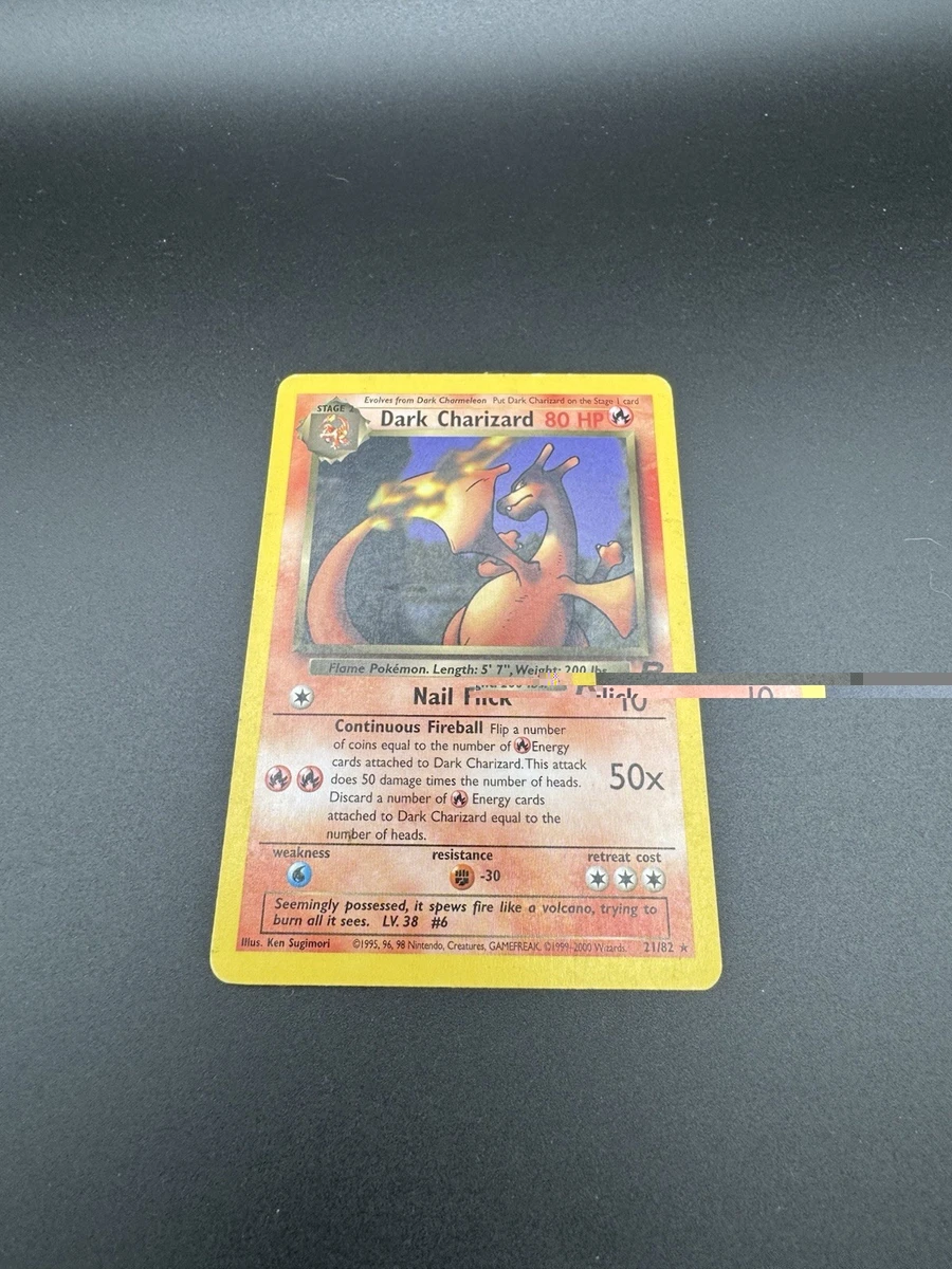 Pokémon Darkness Charizard Individual Cards for sale - eBay