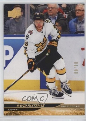 2024 Upper Deck Extended Series All-Star High Gloss 9/10 David Pastrnak #668 q2c