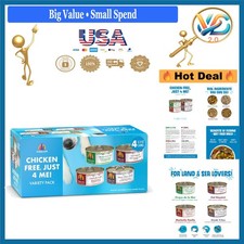 Chicken Free Dog Food Pack of 4 5.5oz Classic Dog Variety Includes Beef Tuna 14.19 per gallon