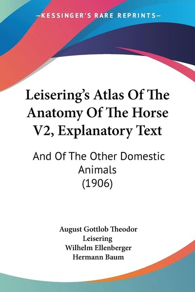 August Gottlob Theodor Leisering | Leisering's Atlas Of The Anatomy Of The...-image