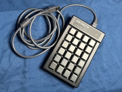 Genovation ControlPad CP24 24-Key Programmable Keypad, Black with cable