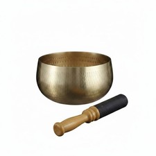 Mindfulness Meditation Sound Bowl Artisanal Tibetan Singing Bowl Set