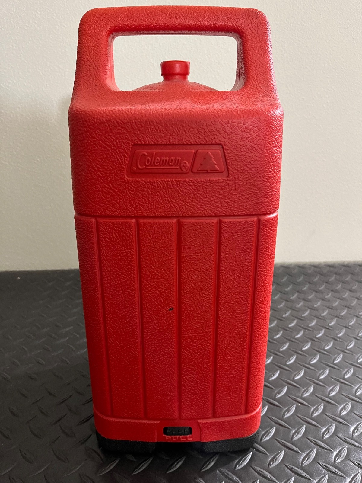 Vintage Coleman Double Mantle Lantern 1988 w/Case ~Good Shape ~ Needs Parts