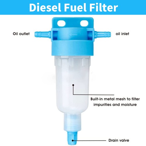 1Pc Diesel Fuel Oil Water Filter Separator For Webasto Eberspacher Heater Camper - Picture 13 of 19