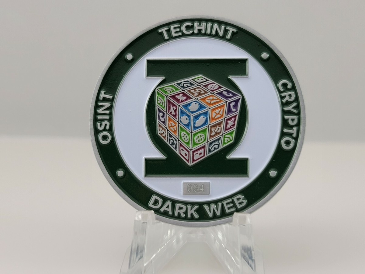 NTC CND Publicly Available Information Group Challenge Coin OSINT TECHIN  Serial# | eBay