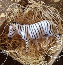 New 3D Dresden Paper Ornament Zebra Christmas Tree Decoration