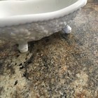 VINTAGE FLOWER CERAMIC CLAWFOOT BATHTUB SOAP  DISH RETRO — photo 3