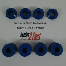 Sure Grip Power-Trac 80A Blue Double Action Cushions Set of 4-Top  4-Bottom