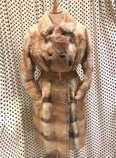 Real Fur Coat Made In The 1960s Vintage Teddy Bear Style Small 10