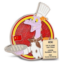 Disney Figment Chef in China Epcot Food & Wine Festival Limited Release pin