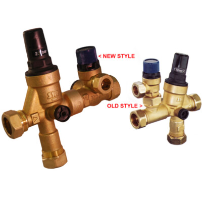 OSO - Multibloc Einlassregelventil 22mm 510503 - zweiteilig