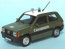 FIAT Panda 1000 Fire - Carabineros - 1986 - Policía - ATLAS 1:43